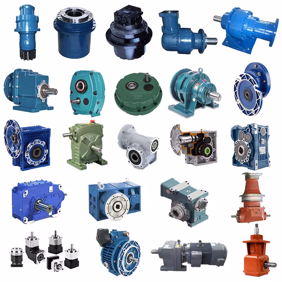 Reducer Spiral Bevel Helical Speed Reduction Agriculture Agricultural Cycloidal Servo High Precision Planetary Winch Track Wheel Slewing Drive Nmrv Worm Gearbox