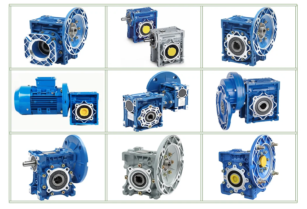 RV Worm Gearbox Ratio 5-100 Made in China