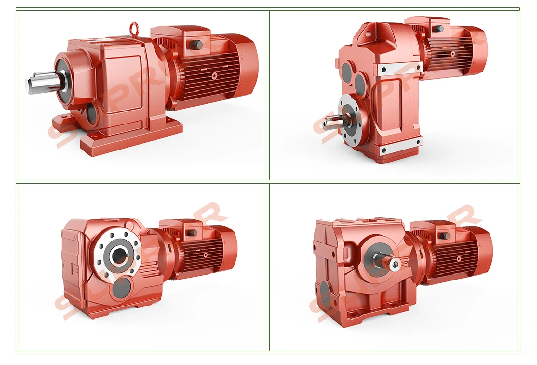 S Series Flange Mounted 90 Degree Worm Gear Motor Gearbox